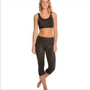 CW-X 3/4 Stabilyx Tights Print Black/Polkadot